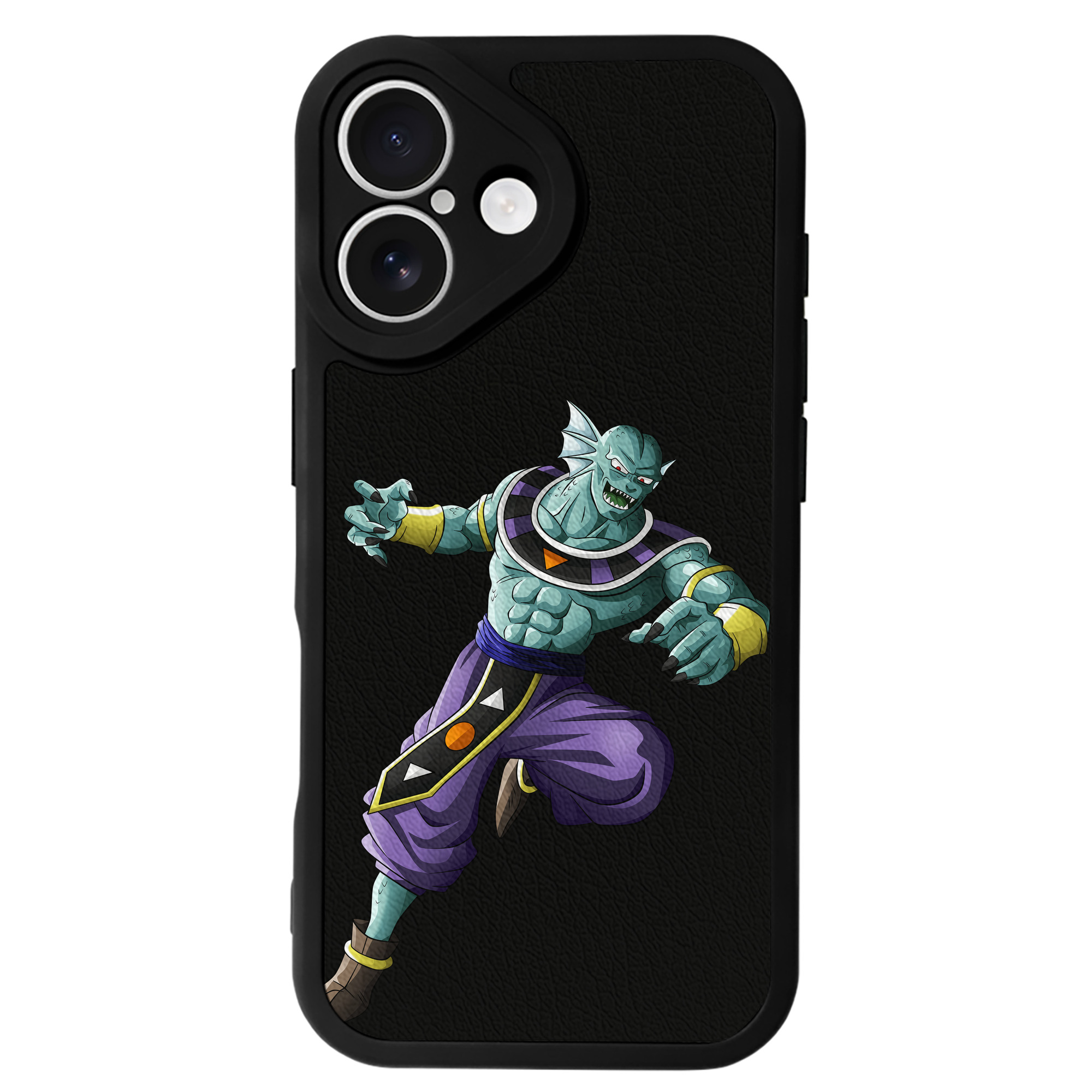 （画像用） ドラゴンボール DRAGON BALL 【iPhone 16シリーズ対応】シリコンスマホケース（レザー調） 材質：シリコン